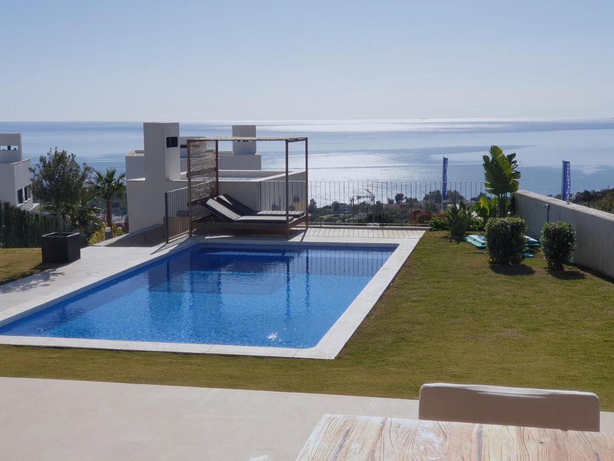 2260-Luxury Villa With Private Pool And Seaview Manilva Εξωτερικό φωτογραφία