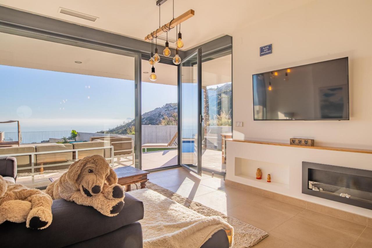 2260-Luxury Villa With Private Pool And Seaview Manilva Εξωτερικό φωτογραφία