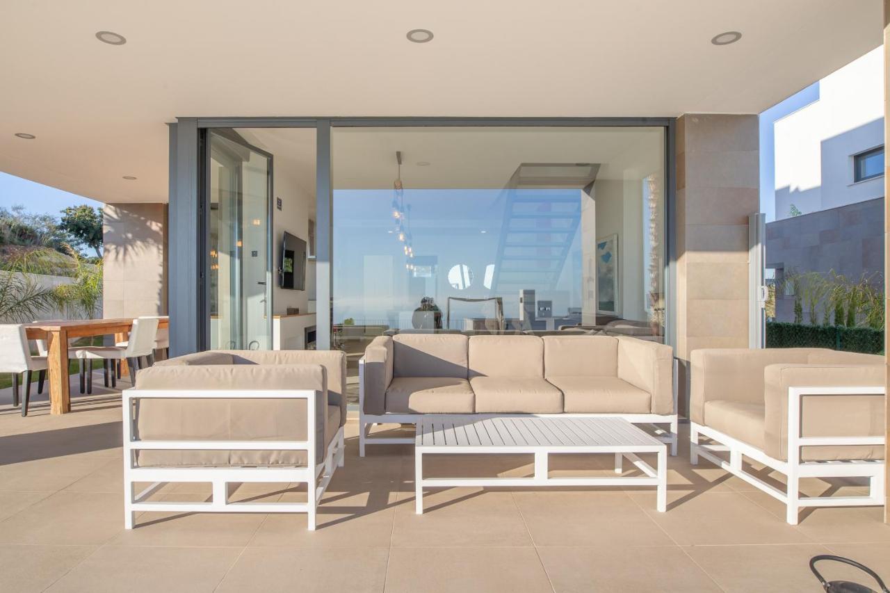 2260-Luxury Villa With Private Pool And Seaview Manilva Εξωτερικό φωτογραφία